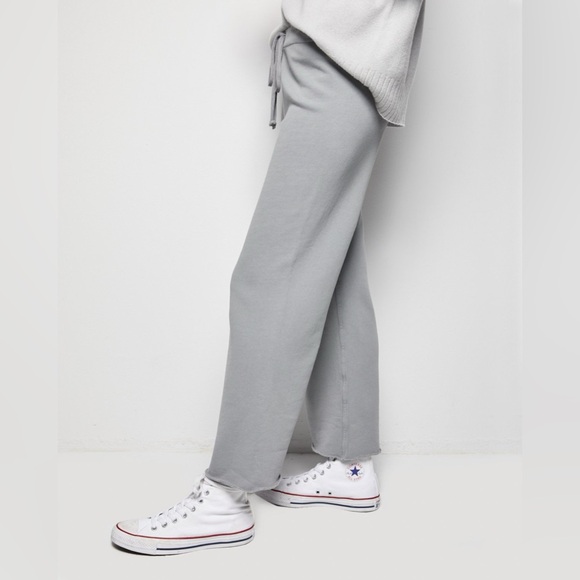 NILI LOTAN KIKI CROPPED SWEATPANTS LIGHT Cloudy Grey - Picture 15 of 16